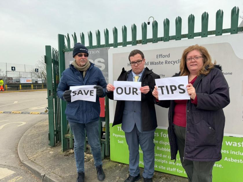 New Forest campaign to save Marchwood and Somerley tips 