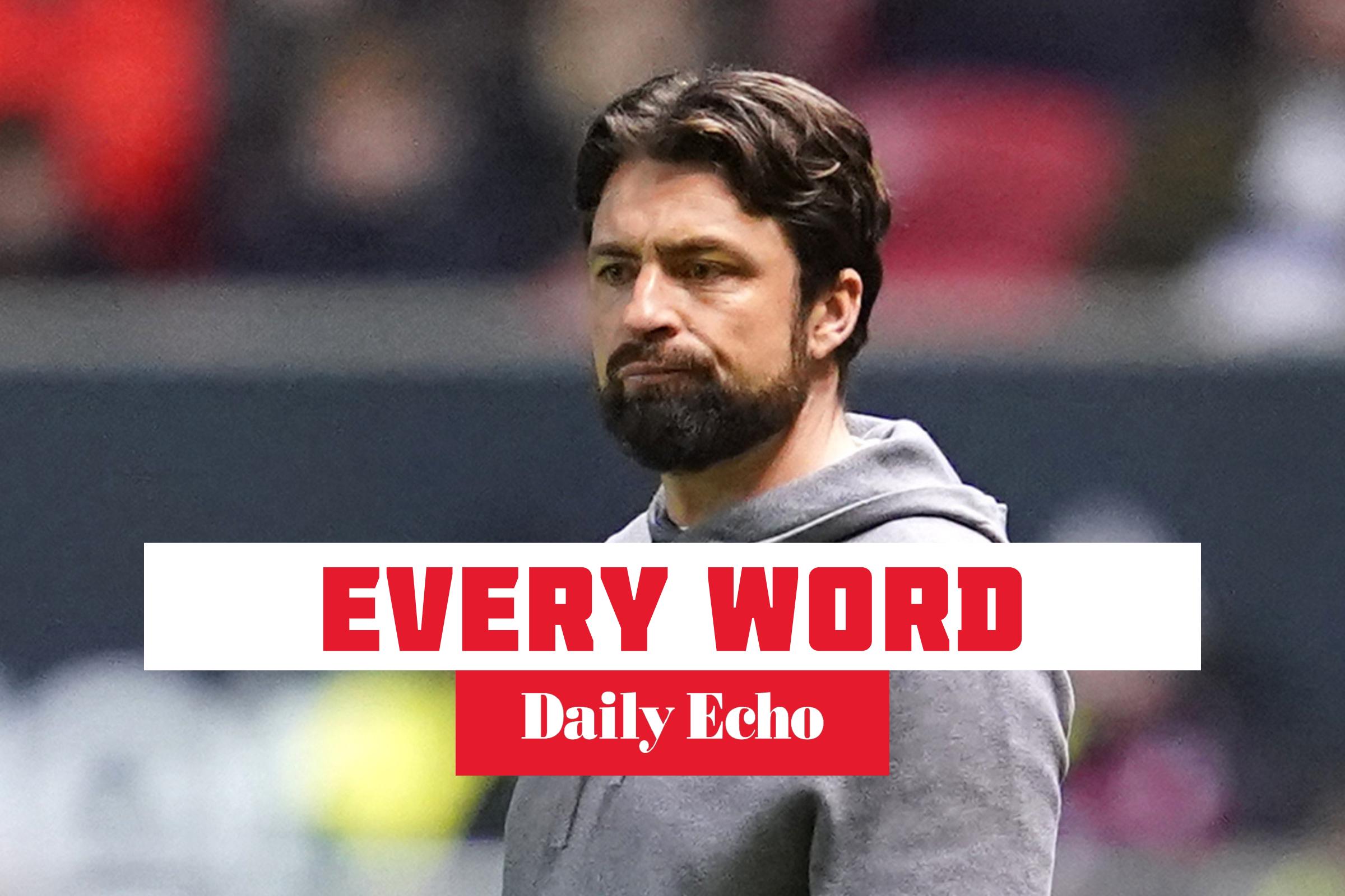Every word Southampton boss said on Wilcox, Downes and West Brom
