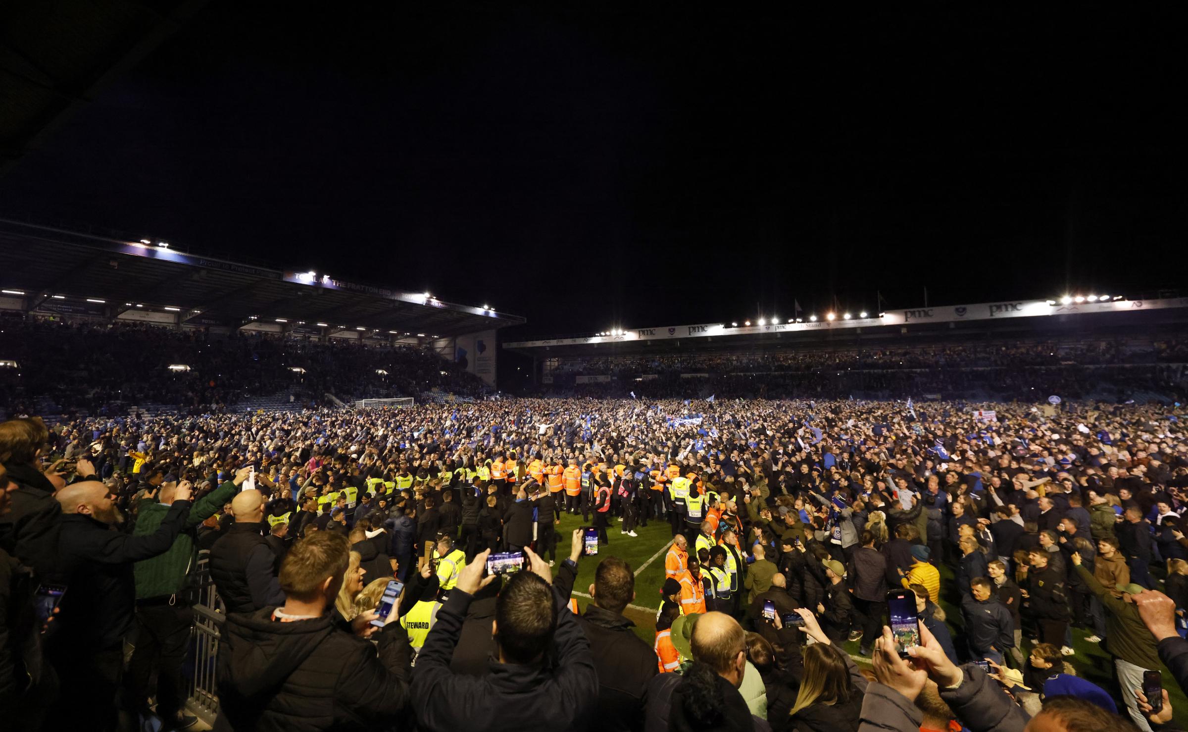 Portsmouth promoted to the Championship as League One champions