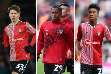 Southampton's Martin makes decision on academy graduates against Stoke