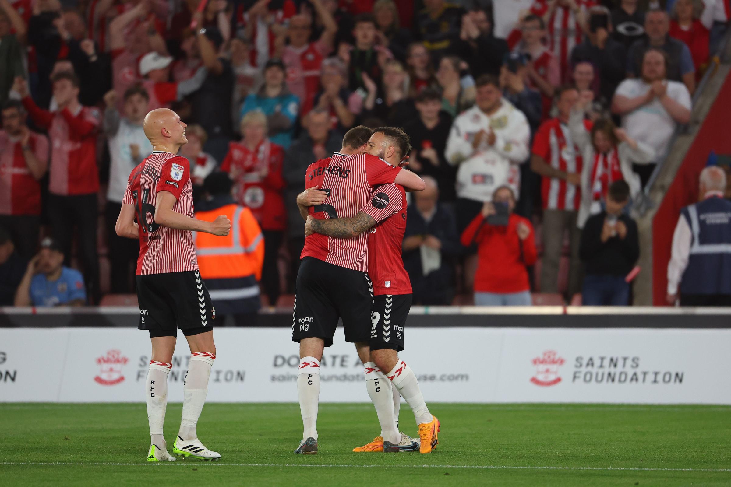 How Southampton players reacted to reaching playoff final
