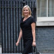 Caroline Dinenage arrives in Downing Street  for talks Prime Minister David Cameron where she was made Parliamentary Under Secretary of State at the Ministry of Justice and Minister for Equalities at the Department for Education. PRESS ASSOCIATION Photo.