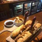 The roast sharer sandwich at the Travellers Rest in Hythe. Photo from: The Travellers Rest/Facebook.