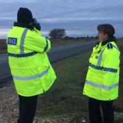 Police carried out another round of speed checks at Roger Penny Way, between Brook and Godshill. Picture: New Forest Heart Cops.