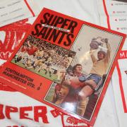 Lots of Saints memorabilia will be available at the programme fair this weekend. Picture by Stuart Martin.