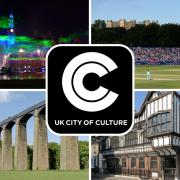 The UK City of Culture final four - (clockwise from top left) Bradford, County Durham, Southampton and Wrexham - await their fate.