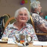 May Morris,  105, from Hythe