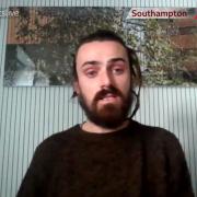 Southampton nurse Harry Eccles speaking on Politics Live on Thursday