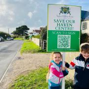 Arthur and Isobel Ackrill support the campaign to save the visitor centre at Titchfield Haven National Nature Reserve. Picture: Hill Head Residents Association