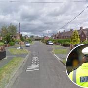 Two men charged after 'serious' assault at estate