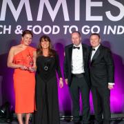 Butcher, Simon, and cookery teacher, Katarina Broadribb, took home the Independent Retailer of the Year award