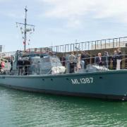 The former HMS Medusa, which took part in the D-Day landings in 1944, is visiting Buckler's Hard on September 1-2