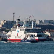 Red Funnel and Hythe ferries