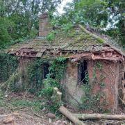 Mysterious building at Romsey Hospital