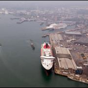 Cruise ships in Southampton