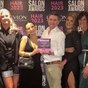 William Guy Hairdressing Ringwood staff at the 2023 Salon Awards