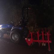 Police are looking for the owner of a stolen tractor after the vehicle was found.