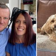 Dean and Stefanie Hunt are heartbroken after their dog Cookie was killed by rat poison