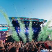 A previous Isle of Wight Festival