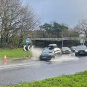 Southampton roads flooded after heavy rain - live updates
