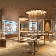 A conceptual rendering of the Queen Anne's Grand Lobby boutiques