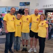 Staff at the centre shaved their heads to raise funds for The Matthew Walklin’s Make a Smile Foundation
