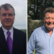 Councillor Seán Woodward and Councillor Hugh Lumby