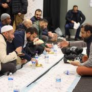 Muslims gather at St Mary's for Iftar