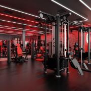 Pictures reveal what the gym will look like when opened in spring this year