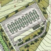 The masterplan for the site, just outside Chilworth