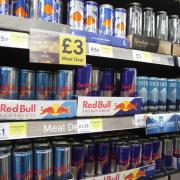 Energy drinks at a Tesco store (file photo)