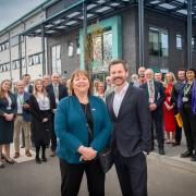 The £9.5 million building was unveiled by Dame Wendy Hall