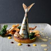 A mackerel dish served up by Andrew at The Elderflower