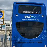 Stock photo of Bluestar bus in Southampton city centre. Picture: LDRS