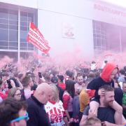 Saints are offering the opportunity for fans to watch Sunday's Championship playoff final live from the Saints bar at St Mary's.