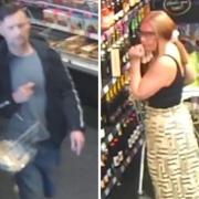 Photos released after champagne stolen from Marks and Spencer, Lymington
