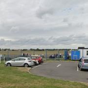  Travellers have been seen setting up camp at the Daedalus airport site