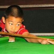 Picture by Kevin Legg: Bowen Zhu in action