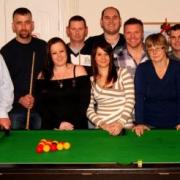 Picture by Kevin Legg: Riverside Club's pool team