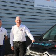 Peter Bartlett, founder of Southern Power Tools, and his son Drew Bartlett, the director.