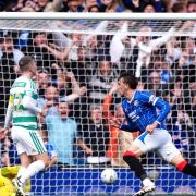 Daniel Neil, right, led by example for Rangers against their Old Firm rivals (Andrew Milligan/PA)