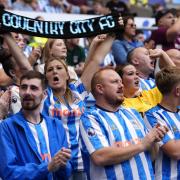 Coventry fans showed their appreciation for their players (Nick Potts/PA)