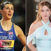 Amy Hunt and Sydney Sweeney (PA)