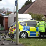 Totton's Salisbury Road closed off following the incident involving a cyclist