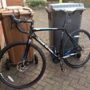 The stolen Boardman CX road bike.