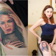 'I love the tattoo of Beyoncé on my thigh'