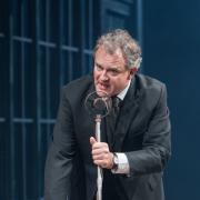 Hugh Bonneville in An Enemy Of The People at CFT. Photo: Manuel Harlan