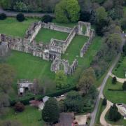 Aerial eye in the sky pics - Netley Abbey