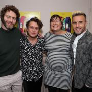 Howard Donald, Mark Owen and Gary Barlow of Take That picture at the Mayflower Theatre on the opening night of The Band - NO SYNDICATION PHOTO ONLY TO BE USED IN THE DAILY ECHO, SOUTHAMPTON CITIZEN AND BOURNEMOUTH ECHO NO PHOTO SALES