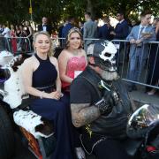 PHOTOS AND VIDEO: Masked bikers among guests at Kings' School prom